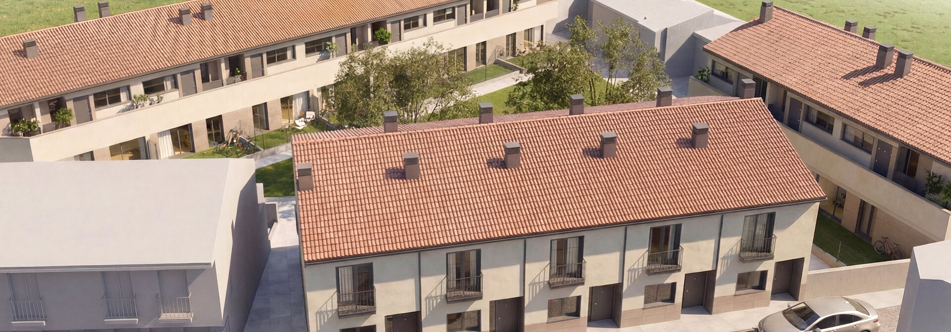 Urbanización Los Cañamares en Villadiego, Burgos